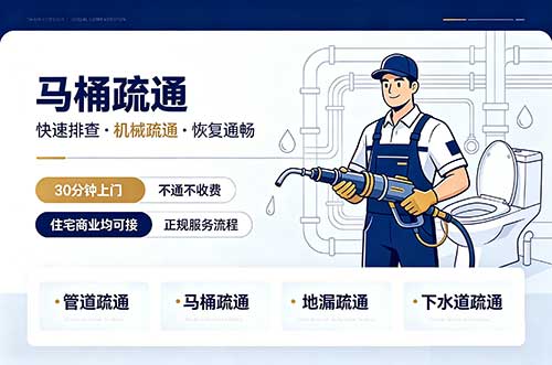 灯塔马桶疏通