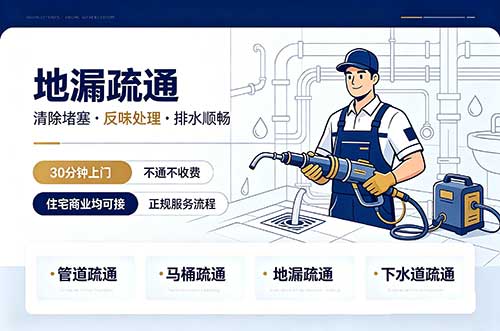 灯塔地漏疏通