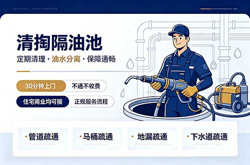 灯塔清掏隔油池